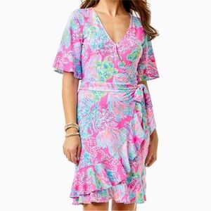Lilly Pulitzer Isella dress Prosecco Pink Size S Brand new with tags